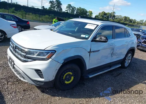 2021 Volkswagen Atlas Cross Sport 3.6L V6 Sel z USA, uszkodzony, nr VIN 1V2BE2CA8MC214621